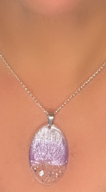 Lilac necklace